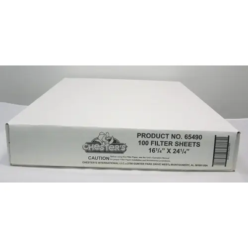 FILTER PAPER 16.25X24.25 FILTER PAPER 16.25X24.25